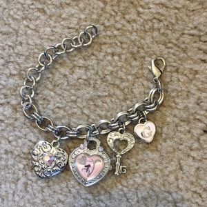 Guess  silver Charm Bracelet